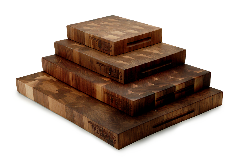 walnut block end grain